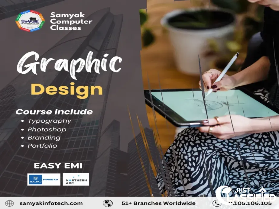 Create your Carrier in Designing With Samyak Computers .